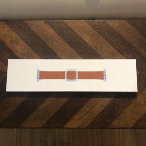 40mm Apple Watch Band - Leather (Saddle Brown)